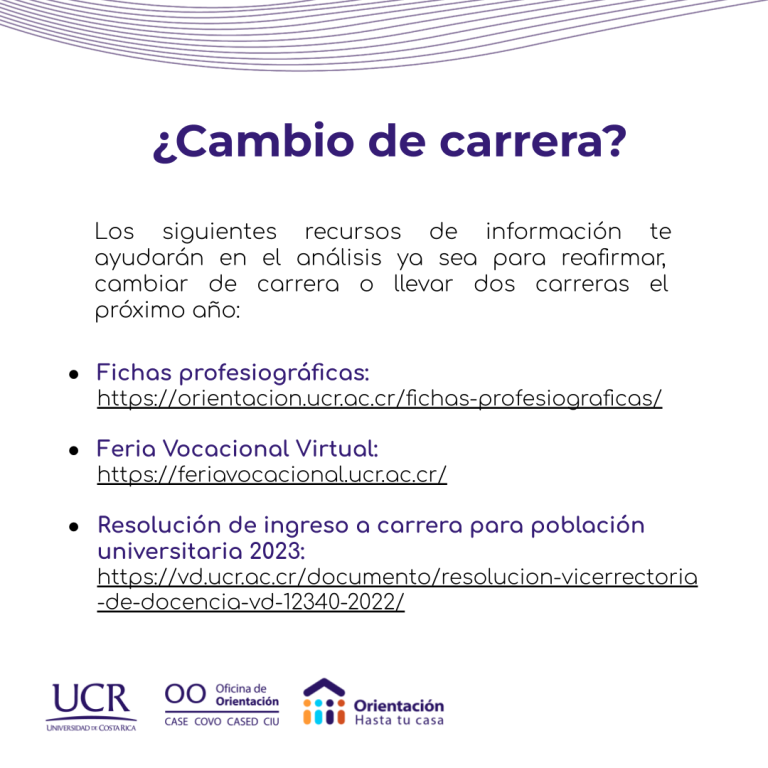Ohtc Cambio De Carrera 3