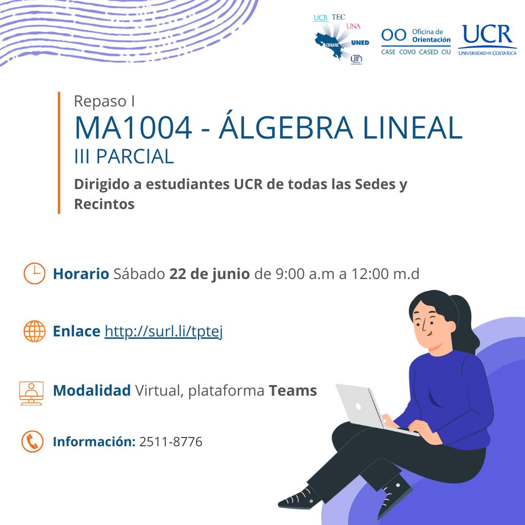 Ma10004 AlgebraLineal