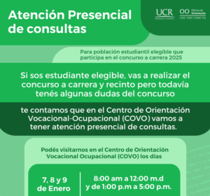 Atención Presencial De Consultas Primer Ingreso